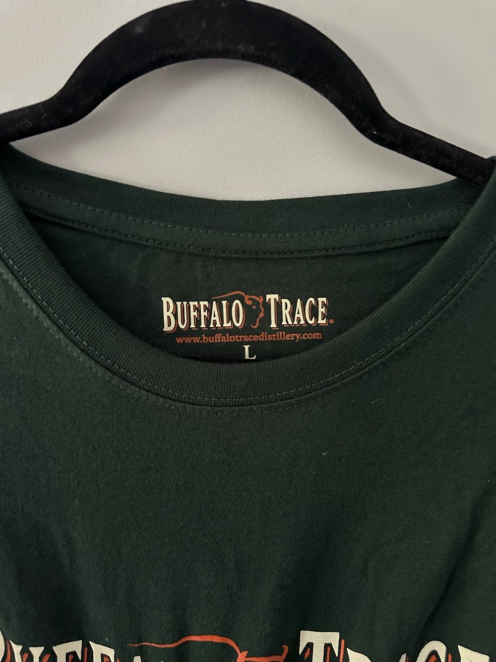 Buffalo Trace Green Short Sleeve Logo Tee - Picture 2 of 3